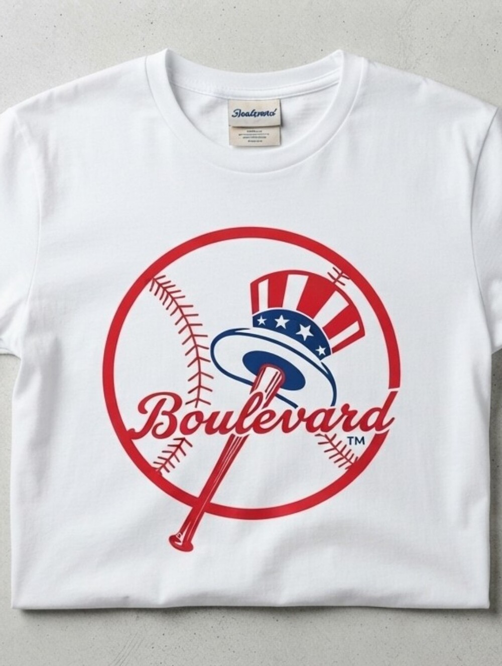 Boulevard Streetwear Yankees Logo Tee All Sizes Available